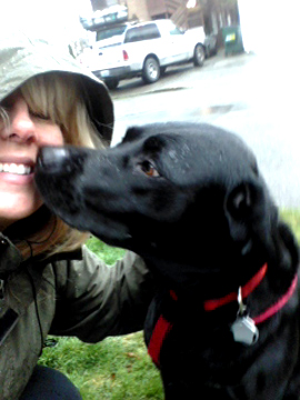 Sniff Seattle Dog Walkers, Jeanna, Tip, Black Lab, Lake Union