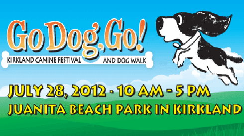 Go Dog Go!, Kirkland Canine Festival, Sniff Seattle Tent