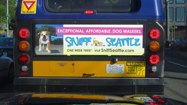 King County Metro Transit, Bus Board, Sniff Seattle